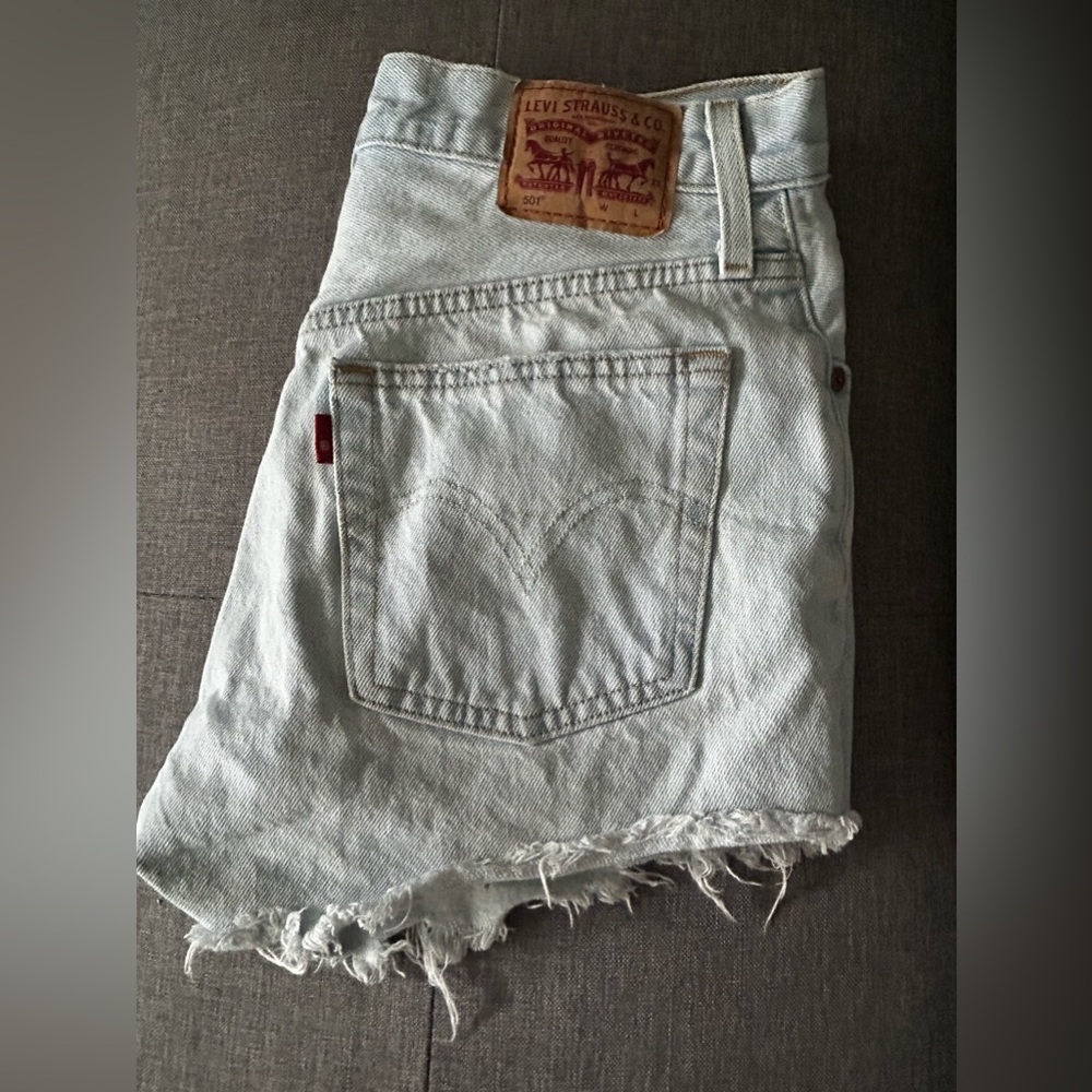 501 Denim Levi Shorts